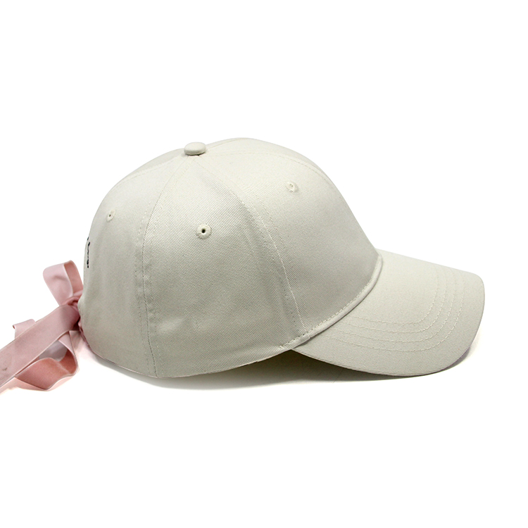 新款兒童蝴蝶結兒童運動帽定制