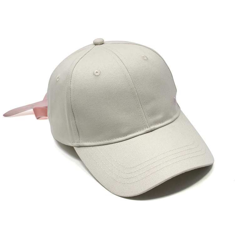 新款兒童蝴蝶結兒童運動帽定制